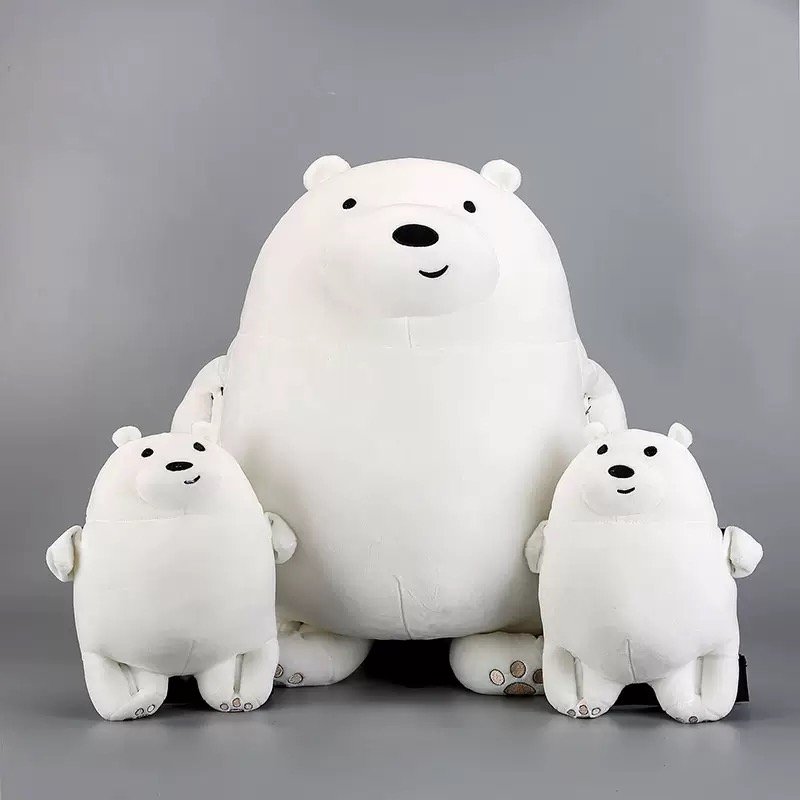 Polar bear butt pad set
